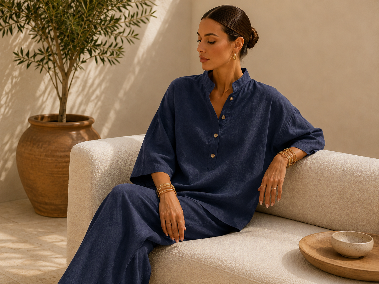 Lunéra Floral Linen Set