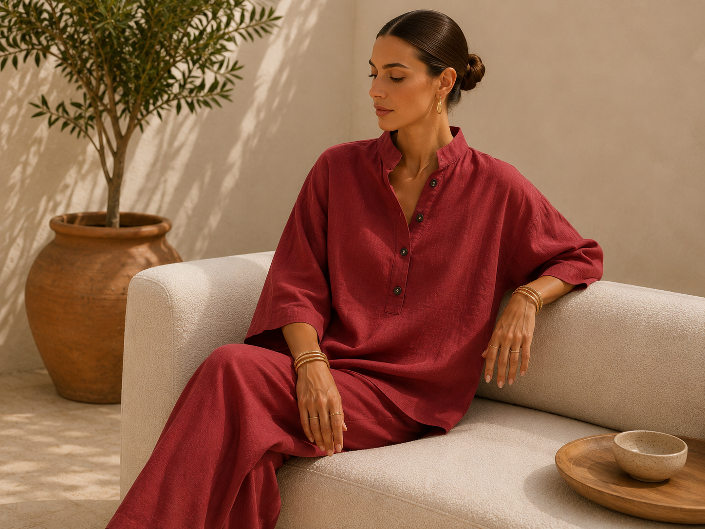 Lunéra Floral Linen Set